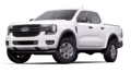 2025 Ford 2025 Ranger® XL 2.3L EcoBoost® I-4 SuperCrew® Styleside 4x2 4x4 - Image 1
