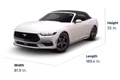 2025 Ford 2025 Mustang® EcoBoost® Convertible - Image 56